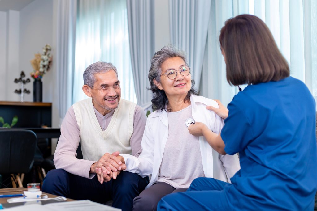 Senior Couple at Medical Visit