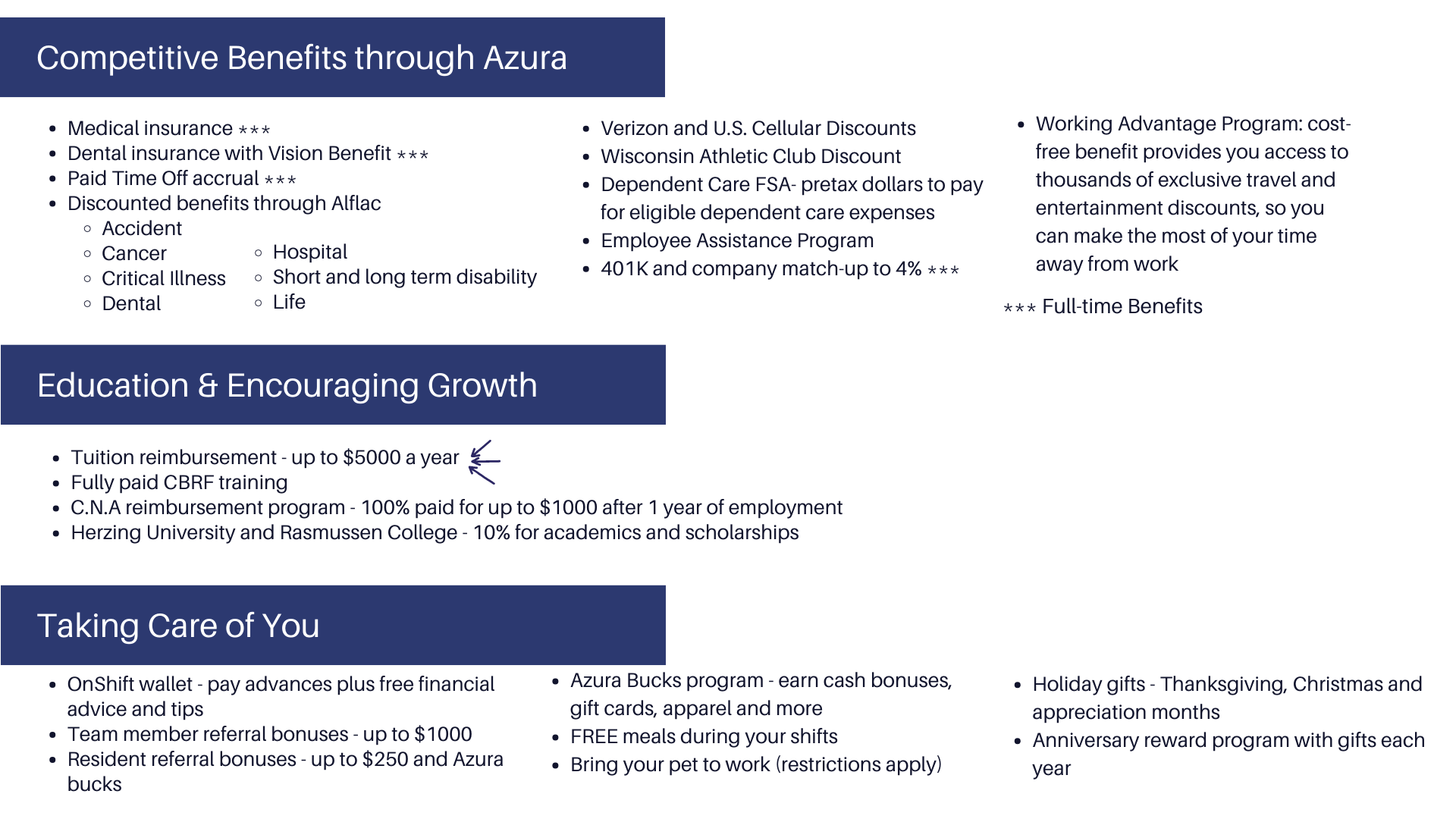 Competitive Benefits through Azura